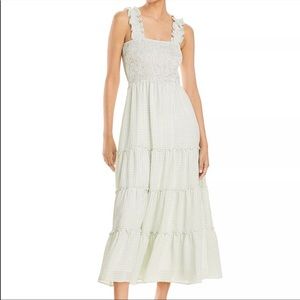 EUC- Lucy Paris Smocked Gingham Dress